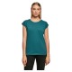 тениска,дамски,тениски,build,your,brand,extended,shoulder,short,sleeve,t,shirt,teal,(green)