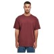 тениска,мъжки,тениски,build,your,brand,heavy,oversize,short,sleeve,t,shirt,cherry,(red)