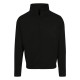 блуза,мъжки,пуловери,build,your,brand,high,neck,sweat,full,zip,sweater,black,(black)