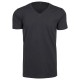 тениска,мъжки,тениски,build,your,brand,light,by006,short,sleeve,v,neck,t,shirt,navy,(grey)