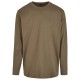 тениска,мъжки,тениски,build,your,brand,long,sleeve,t,shirt,green,(olive)