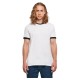 тениска,мъжки,тениски,build,your,brand,ringer,short,sleeve,t,shirt,white,black,(white)