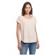 тениска,дамски,тениски,build,your,brand,slub,short,sleeve,t,shirt,pink,(pink)