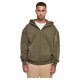 блуза,мъжки,пуловери,build,your,brand,ultra,heavy,full,zip,sweatshirt,olive,(green)