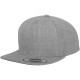 юношеска,шапка,с,козирка,всички,шапки,flexfit,classic,snapback,junior,cap,grey,(heather)