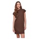 рокля,дамски,поли,и,рокли,urban,classics,tb1910,short,sleeve,short,dress,brown,(brown)