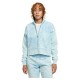 блуза,дамски,блузи,urban,classics,oversized,towel,washed,full,zip,sweatshirt,blue