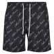 бански,гащета,мъжки,бански,костюми,urban,classics,pattern,swimming,shorts,black,script,(black)
