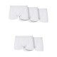 боксерки,мъжко,бельо,urban,classics,solid,organic,cotton,5,pack,boxers,white,(white)
