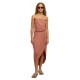 рокля,дамски,поли,и,рокли,urban,classics,viscose,sleeveless,long,dress,terracotta,(orange)