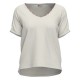 тениска,дамски,тениски,pepe,jeans,becca,short,sleeve,v,neck,t,shirt,mousse,(grey)