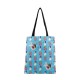 пазарска,чанта,всички,чанти,oh,my,pop,angry,cat,shopping,bag,blue,(turquoise)