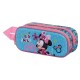 канцеларски,принадлежности,karactermania,3d,double,minnie,mouse,big,smile,pencil,case,blue