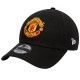 юношеска,шапка,всички,шапки,new,era,core,9forty,manchester,united,fc,junior,cap,black