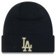 шапка,всички,шапки,new,era,metallic,badge,los,angeles,dodgers,beanie,black,(black)