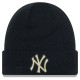 шапка,всички,шапки,new,era,metallic,badge,new,york,yankees,beanie,black,(black)