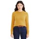 блуза,дамски,пуловери,дамски,плетени,дрехи,dockers,crewneck,sweater,yellow,(sorrel)