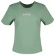 бебешка,тениска,дамски,тениски,levi´s,®,graphic,rickie,short,sleeve,t,shirt,green,(arched,baby,serif,logo,granite,green)