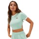 тениска,дамски,тениски,ellesse,chee,cropped,short,sleeve,t,shirt,green,(green)
