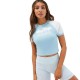 тениска,дамски,тениски,ellesse,fanucci,cropped,short,sleeve,t,shirt,blue,(light,blue)