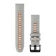 други,аксесоари,garmin,quickfit®,22,mm,silicone,strap,fog,gray,ember,orange,(silver)