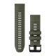 други,аксесоари,garmin,quickfit®,26,mm,silicone,strap,moss,graphite,(green,silver)