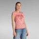 тениска,дамски,тениски,g,star,graphic,stm,3,slim,fit,short,sleeve,t,shirt