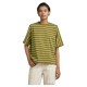 тениска,дамски,тениски,g,star,heavy,weight,stripe,short,sleeve,t,shirt,green,(avocado,lightest,sky,stripe)
