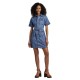 рокля,дамски,поли,и,рокли,g,star,military,short,sleeve,dress,blue