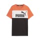 тениска,детски,тениски,puma,ess,block,b,short,sleeve,t,shirt,orange,black,(hot,heat)