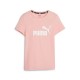 тениска,детски,тениски,puma,ess,logo,g,short,sleeve,t,shirt,peach,smoothies,(pink)