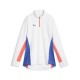 блуза,дамски,блузи,puma,individual,blaze,training,half,zip,sweatshirt,white