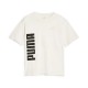 тениска,дамски,тениски,puma,power,logo,love,short,sleeve,t,shirt,alpine,snow,(beige)