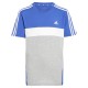 тениска,детски,тениски,adidas,3,stripes,tib,short,sleeve,t,shirt,selubl,mgreyh,white,(blue,grey)