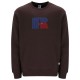 блуза,мъжки,пуловери,russell,athletic,e36112,center,sweatshirt,brown,(seal,bro)