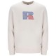 блуза,мъжки,пуловери,russell,athletic,e36112,center,sweatshirt,white,(white,sand)