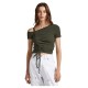 фланелка,с,къс,ръкав,дамски,топове,pepe,jeans,alexa,short,sleeve,top,green,(olive,g)