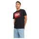 тениска,мъжки,тениски,jack,&,jones,corp,logo,short,sleeve,t,shirt,black