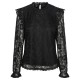 дамски,блузи,дамски,ризи,pieces,olline,long,sleeve,blouse,black,(black)