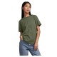 тениска,дамски,тениски,pieces,ria,o,neck,short,sleeve,t,shirt,deep,lichen,green,(green)