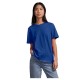 тениска,дамски,тениски,pieces,ria,solid,short,sleeve,t,shirt,blue,(mazarine,blue)