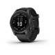 часовници,garmin,reloj,fenix,7s,pro,sapphire,solar,carbon,gray,titanium,black,band,(silver)