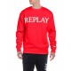 блуза,мъжки,пуловери,replay,m6527,.000.22890p,sweatshirt,red
