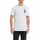 тениска,мъжки,тениски,replay,m6676,.000.2660,short,sleeve,t,shirt,white