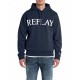 суичър,мъжки,пуловери,replay,m6711,.000.22890p,hoodie,blue