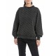 блуза,дамски,блузи,replay,w3106a.000.74052,sweatshirt,grey