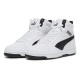 маратонки,детски,маратонки,puma,rebound,v6,mid,trainers,puma,white,puma,black,(white)
