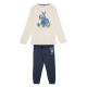 пижама,дамски,пижами,cerdá,warner,100,long,sleeve,pyjama,white,blue,(white,blue)