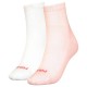 чорапи,дамски,чорапи,puma,heart,logo,crew,socks,2,pairs,pink,(pink,white)