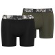 боксерки,мъжко,бельо,puma,print,boxers,2,units,multicolor,(black,forest,night)
